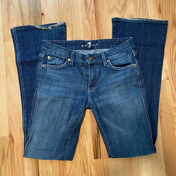 7 for all mankind “A” jeans size 28. Gently used - Picture 2 of 6